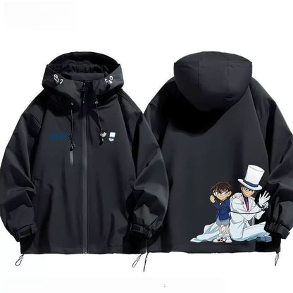 【春新作】【人気商品再入荷】大好評  撥水加工 プリントロゴ 3色展開 男女兼用 マウンテンパーカーU-12623