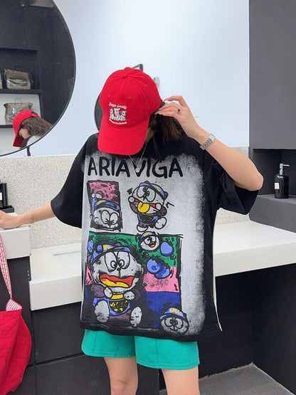 今季マストバイ カジュアル 好感度UP 全4色 半袖 Tシャツ ＜U-11111＞