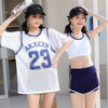 ファッション シャツ＋ジャケット＋ショートパンツ 美人度アップ 3点セット 水着＜U-3433＞