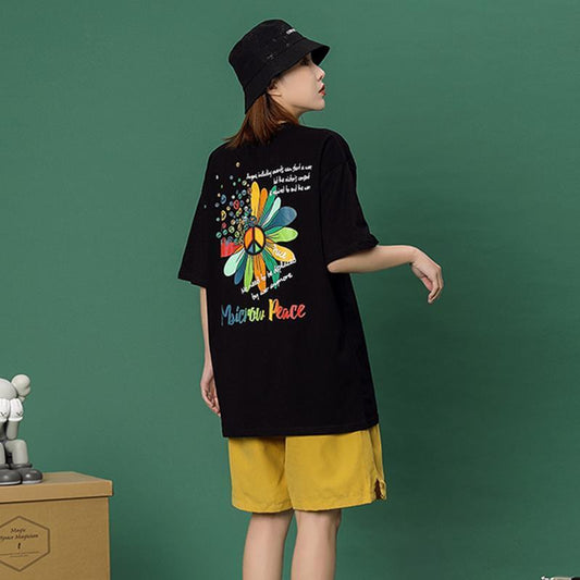 超人気 シンプル 上質 半袖Ｔシャツⅹパンツセット<U-8044>