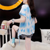 ゆったり感アップ 3色選択可 オシャレ度満点 プリント Tシャツ カットソー＜U-3100＞