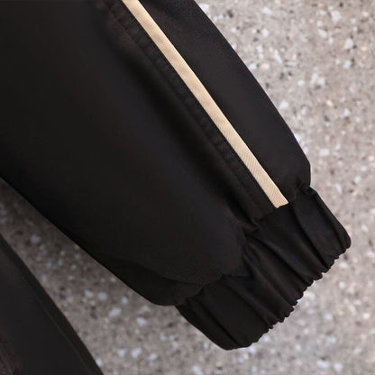 都市ファッショ デザイン オシャレ カジュアル 切り替え キルティングジャケット <U-9880>