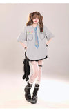 定番シンプル 絶対流行 今季マストバイ 早い者勝ち カジュアル 2色選択 Tシャツ<U-11664>