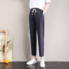 定番シンプル  ファッション ゆったりパンツ<U-6541>