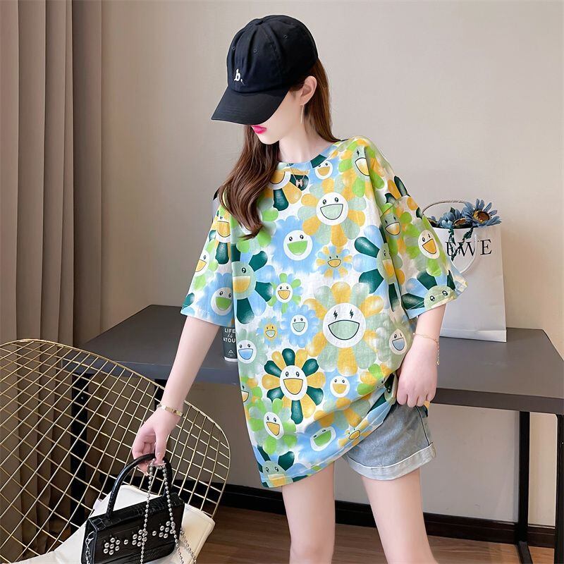 大人可愛い 売り切れ必至 美人度アップ 着回し力抜群 全5色 半袖Tシャツ<U-11520>