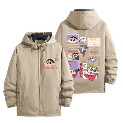 売れ切れ必至 超人気 撥水加工 プリントロゴ 男女兼用 4色展開 マウンテンパーカー U-12743