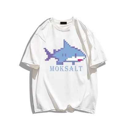 売り切れ必至 カジュアル スタイルアップ プリント全6色 半袖Tシャツ<U-9092>