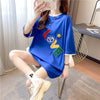 スタイリッシュ 3色選択可 一目惚れ プリント Tシャツ カットソー＜U-3007＞