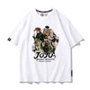 人気上昇中 男女兼用 プリント カジュアル 半袖 Tシャツ F-13522