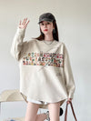 着回し力抜群 sweet系可愛い オシャレデザイン スウェット<U-10565>