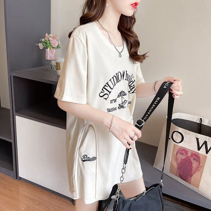 着心地抜群 切り替え 女性力を高める Tシャツ＋ショートパンツ セットアップ＜U-3612＞