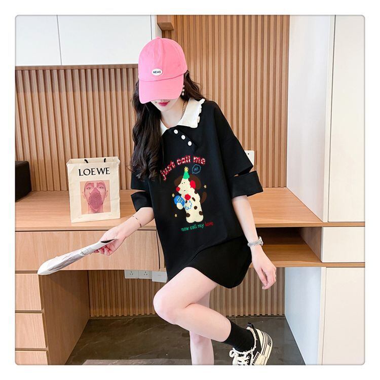 海外トレンド カジュアル 好感度UP 全3色 半袖 Tシャツ ＜U-11197＞