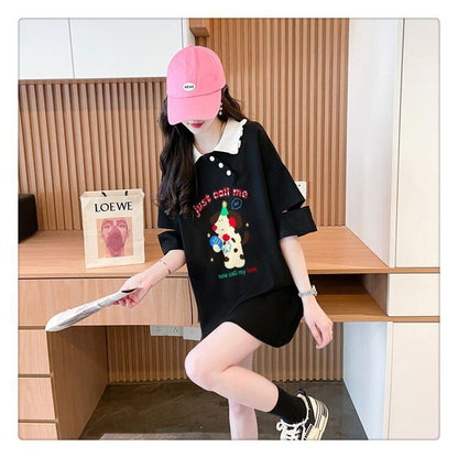 海外トレンド カジュアル 好感度UP 全3色 半袖 Tシャツ ＜U-11197＞