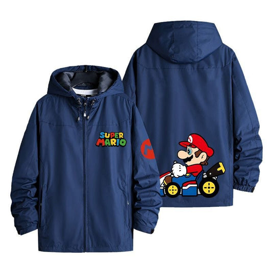 話題沸騰中   撥水加工 プリントロゴ 男女兼用 5色展開 マウンテンパーカー U-12740