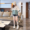 高級感 帽子付き 半袖 Tシャツ スウェット ＜U-8640＞