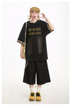 デニム 売れ筋 おすすめ 絶対流行 早い者勝ち カジュアル男女兼用 2色選択 Tシャツ<U-11340>