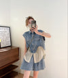 今季マストバイ 上品 ファッション 半袖Ｔシャツⅹパンツセット <U-6575>