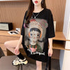新作 特別デザイン アバンギャルド プリント全3色 半袖Tシャツ カットソー ＜U-8605＞