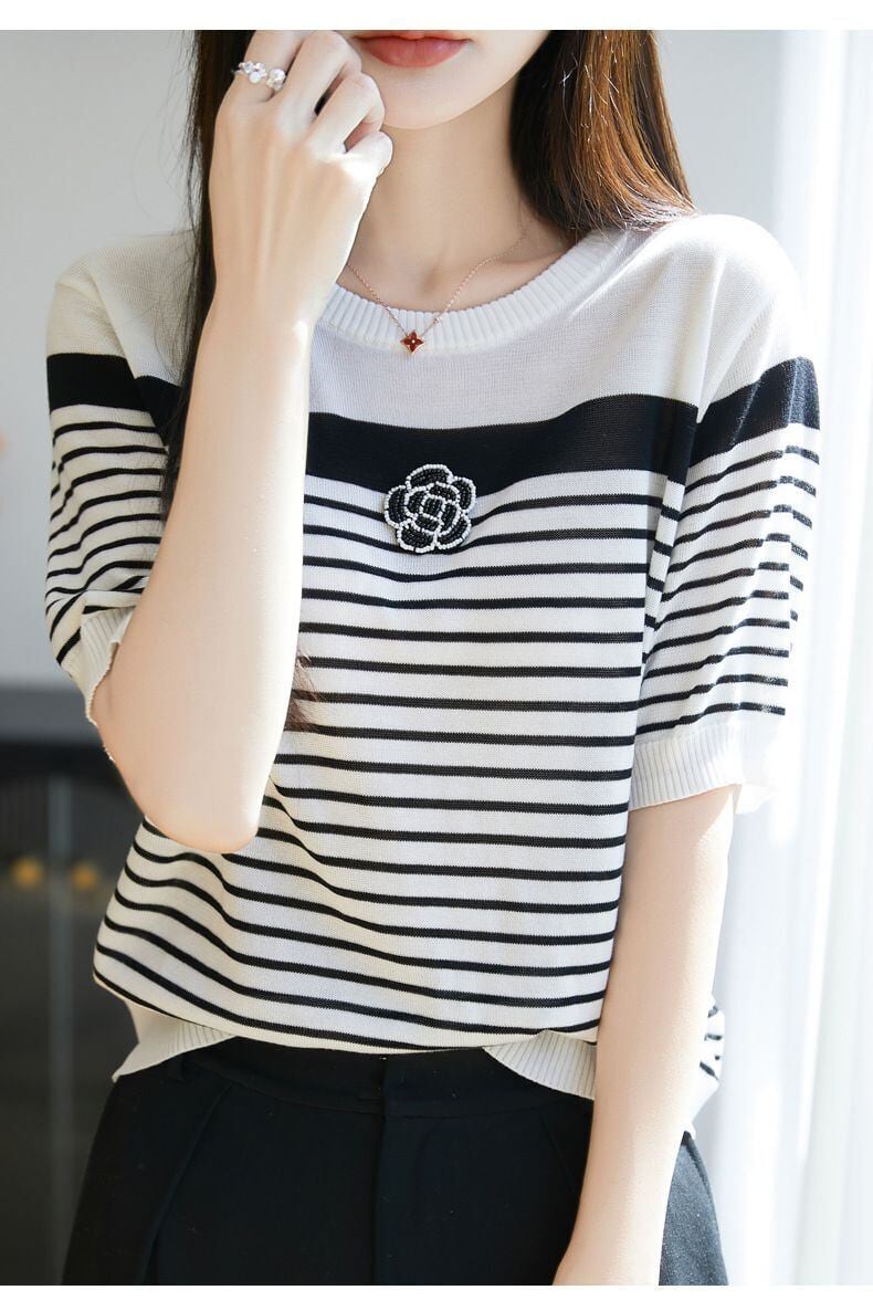 定番シンプル 売り切れ必至 着回し力抜群 全2色 Tシャツ <U-11938>