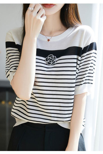 定番シンプル 売り切れ必至 着回し力抜群 全2色 Tシャツ <U-11938>