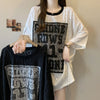 超人気 アバンギャルド 絶対流行 レース プリント全2色 半袖Tシャツ<U-8798>