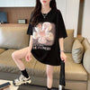 超人気 切り替え カジュアル プリント全3色 半袖Tシャツ カットソー ＜U-8609＞