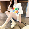 スタイリッシュ プリント 一目惚れ Tシャツ カットソー トップス＜U-3135＞