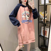 大人気厚手フード付きロングパーカー全3色＜U-4474＞