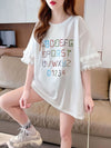 美人度アップ カジュアル 好感度UP 全4色 半袖 Tシャツ ＜U-11048＞