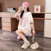 大好評 カジュアル 絶対欲しい キュート プリント全3色 半袖Tシャツ カットソー ＜U-8600＞