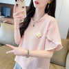 美人度アップ スウィート キュート 5色選択 半袖Tシャツ＜U-8578＞