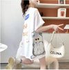 新商品 レース スウィートプリント 全2色 半袖Tシャツ ＜U-8715＞