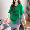 今季マストバイ タイルアップ ファッション感満々 プリント 4色選択 半袖Tシャツ＜U-9245＞