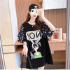 ウエスタンスタイルとデザインのフライングスリーブTシャツ<U-3003>