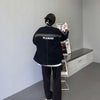 カジュアル 切り替え オシャレ度満点 長袖 ジャケット ブルゾン アウター＜U-2808＞