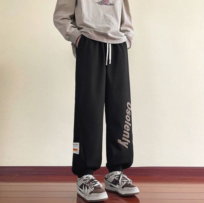絶対欲しい ファッション 個性派 スウェットパンツ男女兼用 <U-6203>