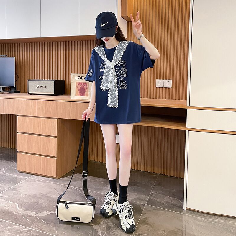 早い者勝ち 絶対流行 売れ筋 早い者勝ち カジュアル 2色選択 Tシャツ<U-11347>