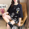 新商品 大人可愛い 大活躍 カジュアル キュートプリント 全2色 半袖Tシャツ＜U-8595＞
