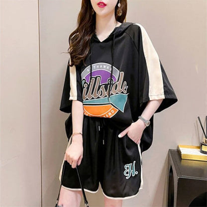 高級感溢れる Tシャツ＋ショートパンツ 好感度満載 セットアップ＜U-3473＞