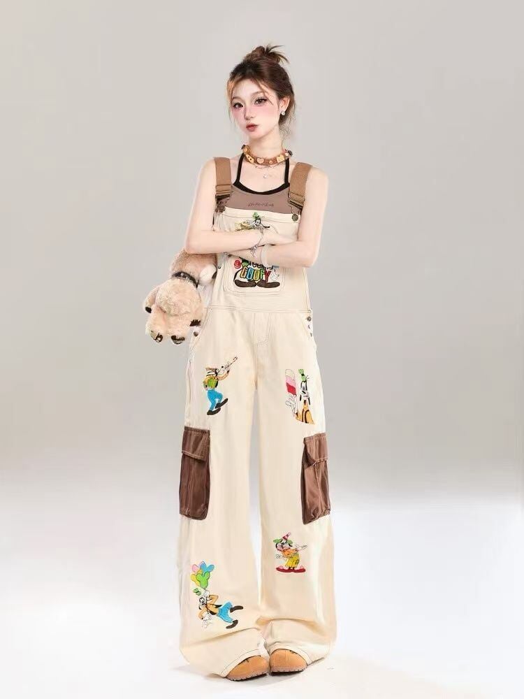 キュート オシャレ 都市ファッショ デザイン 切り替え ジョガーパンツ <U-11387>