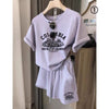 カジュアル 半袖 全４色 Tシャツ ショートパンツ セットアップ ＜U-11598＞