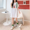 スタイリッシュ プリント 一目惚れ Tシャツ カットソー＜U-3265＞