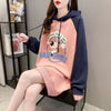 大人気厚手フード付きロングパーカー全3色＜U-4474＞