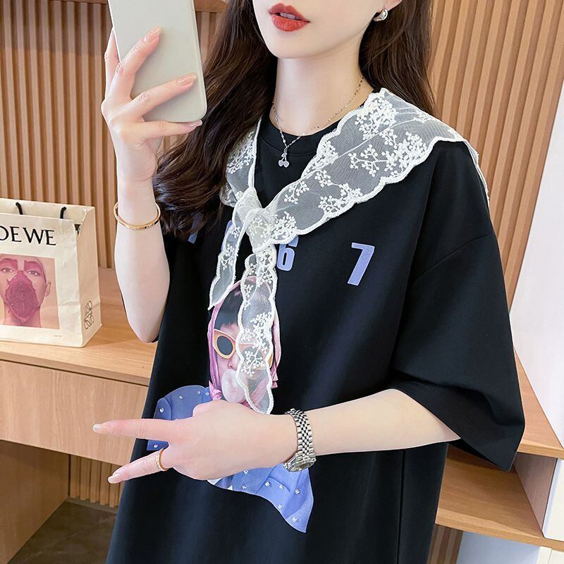 定番シンプル 好感度UP 海外トレンド カジュアル 全3色 半袖 Tシャツ ＜U-11445＞