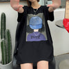 話題沸騰中 都市ファッショ 流行新作 オシャレ デザイン プリント全6色 半袖Tシャツ<U-9108>