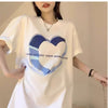 売り切れ必至 カジュアル 上質 ファッション プリント 半袖Tシャツ＜U-8586＞