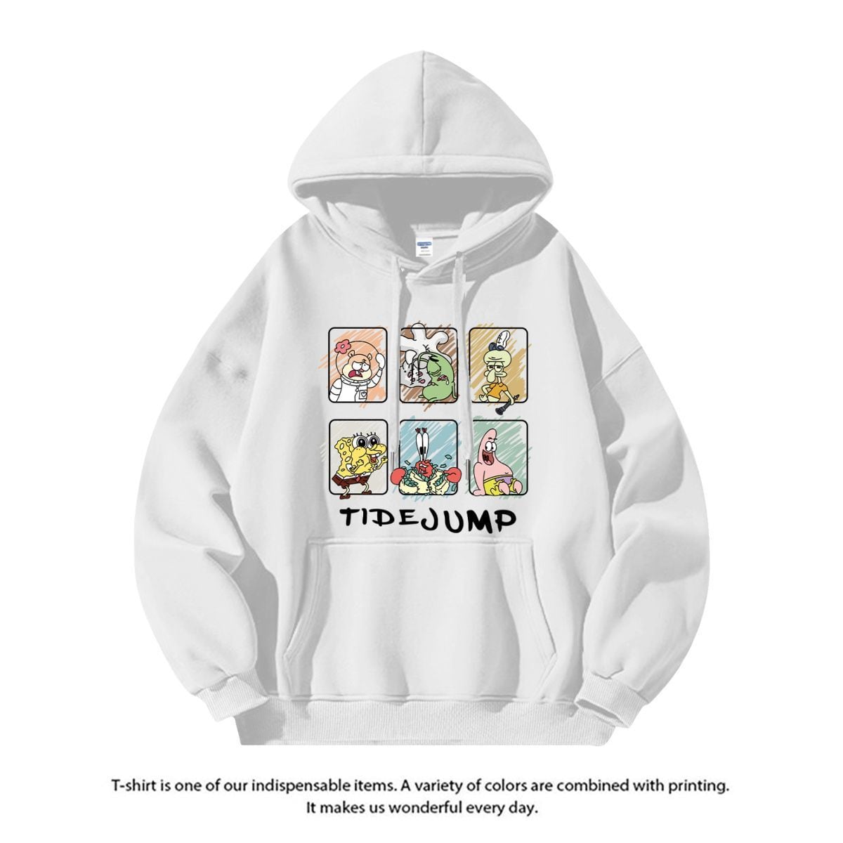 【春新作】【人気急上昇中！】質感のいい ビッグロゴ 男女兼用 6色展開 フード付きパーカ ーU-12633