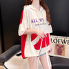 好感度UP 早い者勝ち 絶対流行 カジュアル 2色選択 Tシャツ<U-11678>