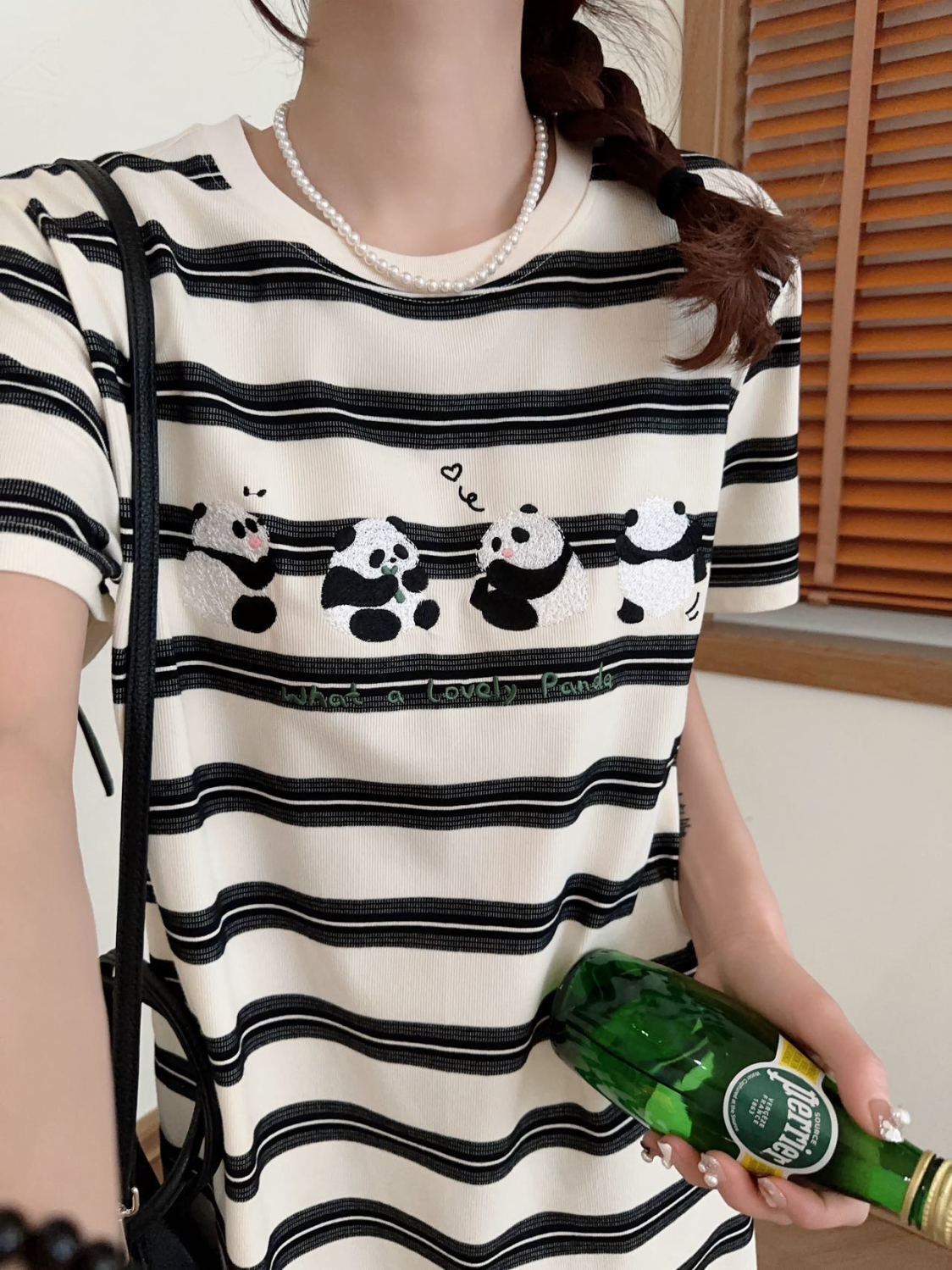 超人気 シンプル ファッション 刺繍 ワンピース<U-6688>