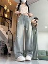 ファッション感満々 売り切れ必至 着回し力抜群 デニム ワイドパンツ＜U-12531＞